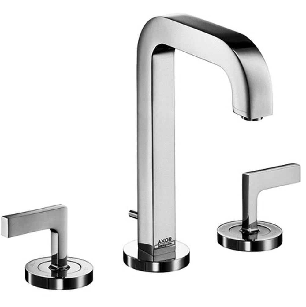 Axor - AXOR Citterio Widespread Faucet 170 with Lever Handles and Pop-Up Drain, 1.2 GPM in Chrome - Chrome
