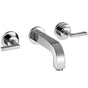 Axor - AXOR Citterio Wall-Mounted Widespread Faucet with Lever Handles, 1.2 GPM in Chrome - Chrome