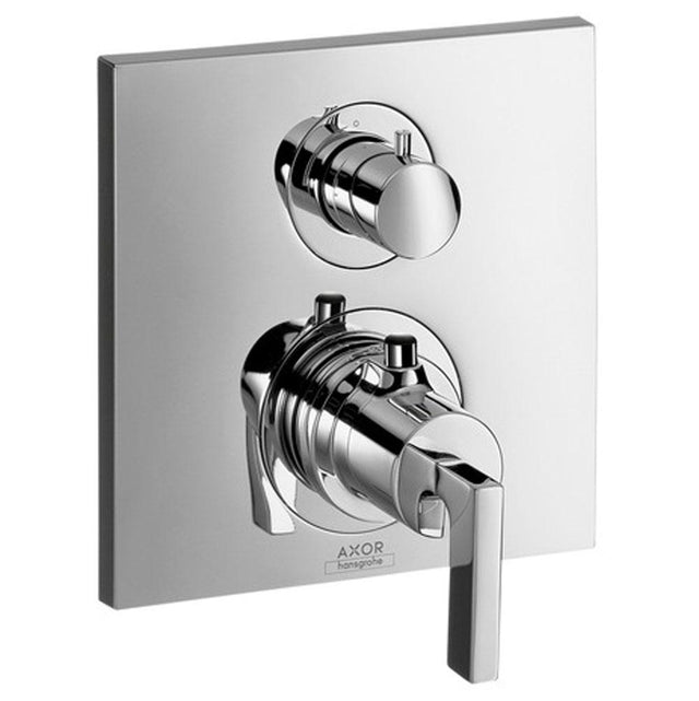 Axor - AXOR Citterio Thermostatic Trim with Volume Control in Chrome - Chrome