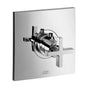 Axor - AXOR Citterio Thermostatic Trim with Cross Handle in Chrome - Chrome
