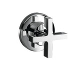 Axor - AXOR Citterio Volume Control Trim with Cross Handle in Chrome - Chrome