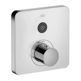 Axor - AXOR ShowerSelect Thermostatic Trim SoftCube for 1 Function in Chrome - Chrome