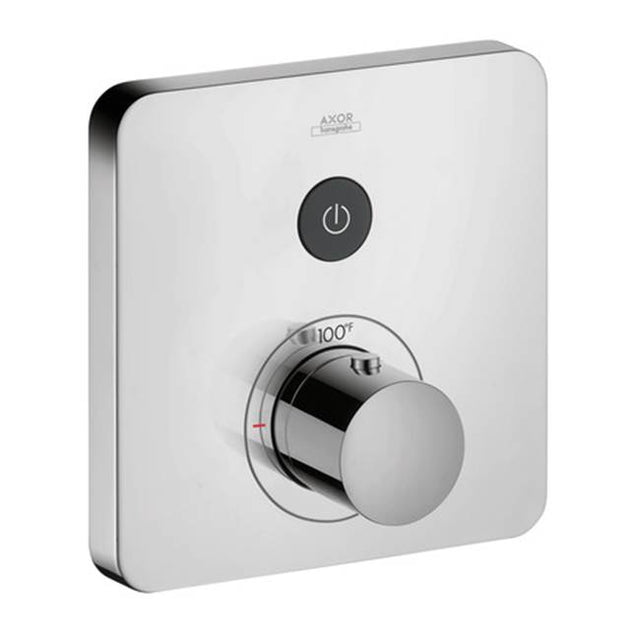 Axor - AXOR ShowerSelect Thermostatic Trim SoftCube for 1 Function in Chrome - Chrome