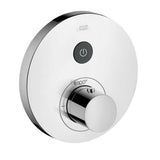 Axor - AXOR ShowerSelect Thermostatic Trim Round for 1 Function in Chrome - Chrome