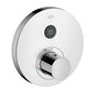 Axor - AXOR ShowerSelect Thermostatic Trim Round for 1 Function in Chrome - Chrome
