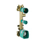 Axor - AXOR Citterio E Rough, Thermostatic Module 15'' x 5'' for 3 Functions in N.A.
