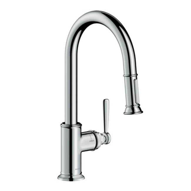 Axor - AXOR Montreux HighArc Kitchen Faucet 2-Spray Pull-Down, 1.75 GPM in Chrome - Chrome