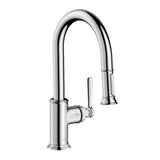 Axor - AXOR Montreux Prep Kitchen Faucet 2-Spray Pull-Down, 1.75 GPM in Chrome - Chrome