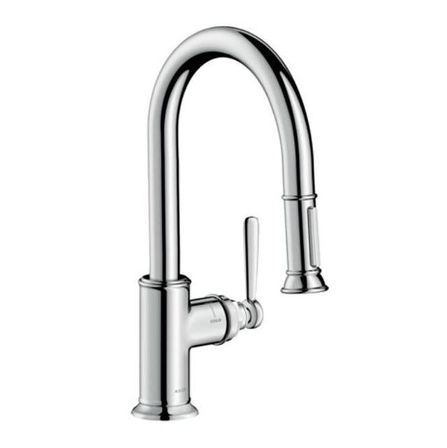 Axor - AXOR Montreux Prep Kitchen Faucet 2-Spray Pull-Down, 1.75 GPM in Chrome - Chrome