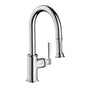 Axor - AXOR Montreux Prep Kitchen Faucet 2-Spray Pull-Down, 1.75 GPM in Chrome - Chrome