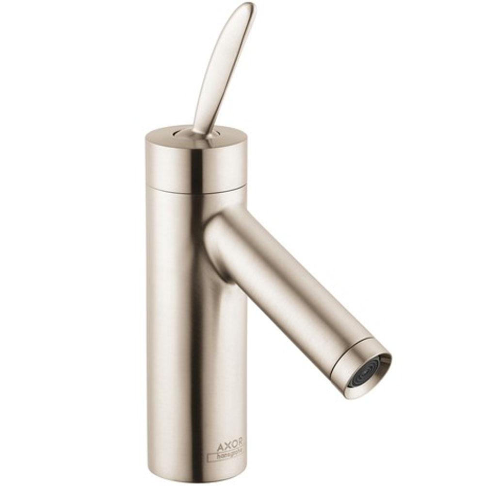 Axor - AXOR Starck Single-Hole Faucet 70 with Pop-Up Drain, 1.2 GPM in Brushed Nickel - Brushed Nickel