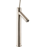 Axor - AXOR Starck Single-Hole Faucet 250, 1.2 GPM in Brushed Nickel - Brushed Nickel