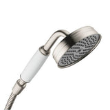 Axor - AXOR Montreux Handshower 100 1-Jet, 2.5 GPM in Brushed Nickel - Brushed Nickel
