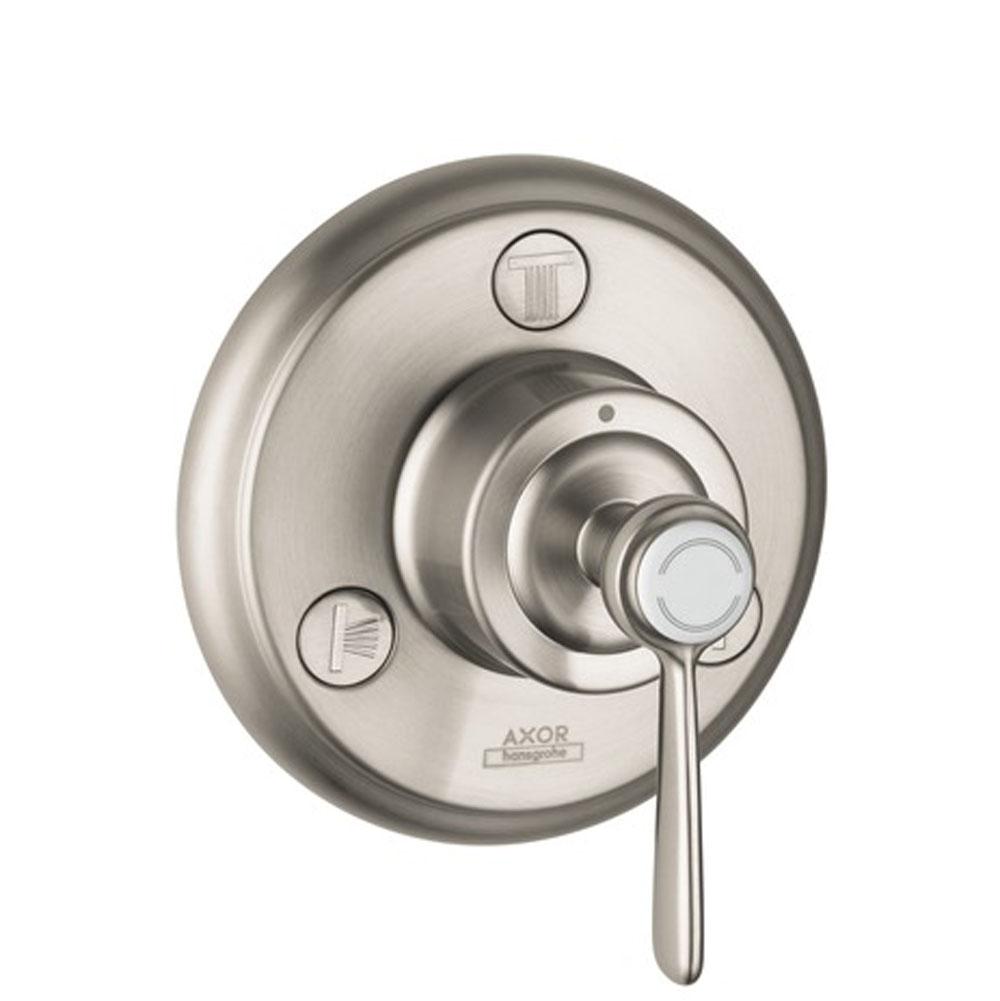 Axor - AXOR Montreux Diverter Trim Trio/Quattro in Brushed Nickel - Brushed Nickel