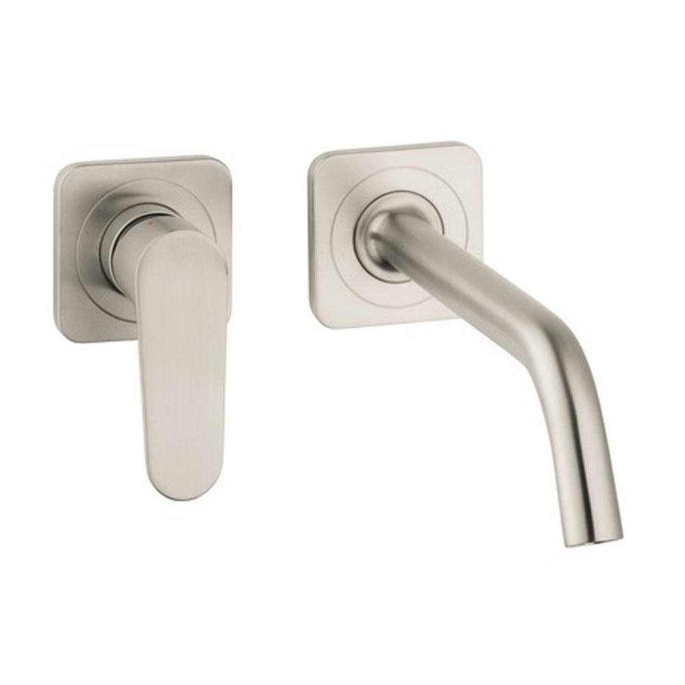 Axor - AXOR Citterio M Wall-Mounted Single-Handle Faucet Trim, 1.2 GPM in Brushed Nickel - Brushed Nickel