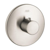 Axor - AXOR Uno Thermostatic Trim in Brushed Nickel - Brushed Nickel