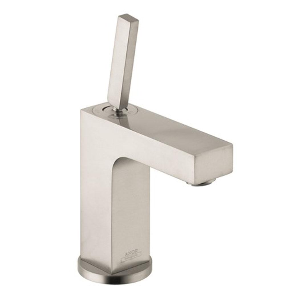 Axor - AXOR Citterio Single-Hole Faucet 110 with Pop-Up Drain, 1.2 GPM in Brushed Nickel - Brushed Nickel