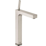 Axor - AXOR Citterio Single-Hole Faucet 270 with Pop-Up Drain, 1.2 GPM in Brushed Nickel - Brushed Nickel
