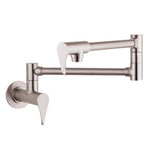 Axor - AXOR Citterio Pot Filler, Wall-Mounted in Steel Optic - Steel Optic