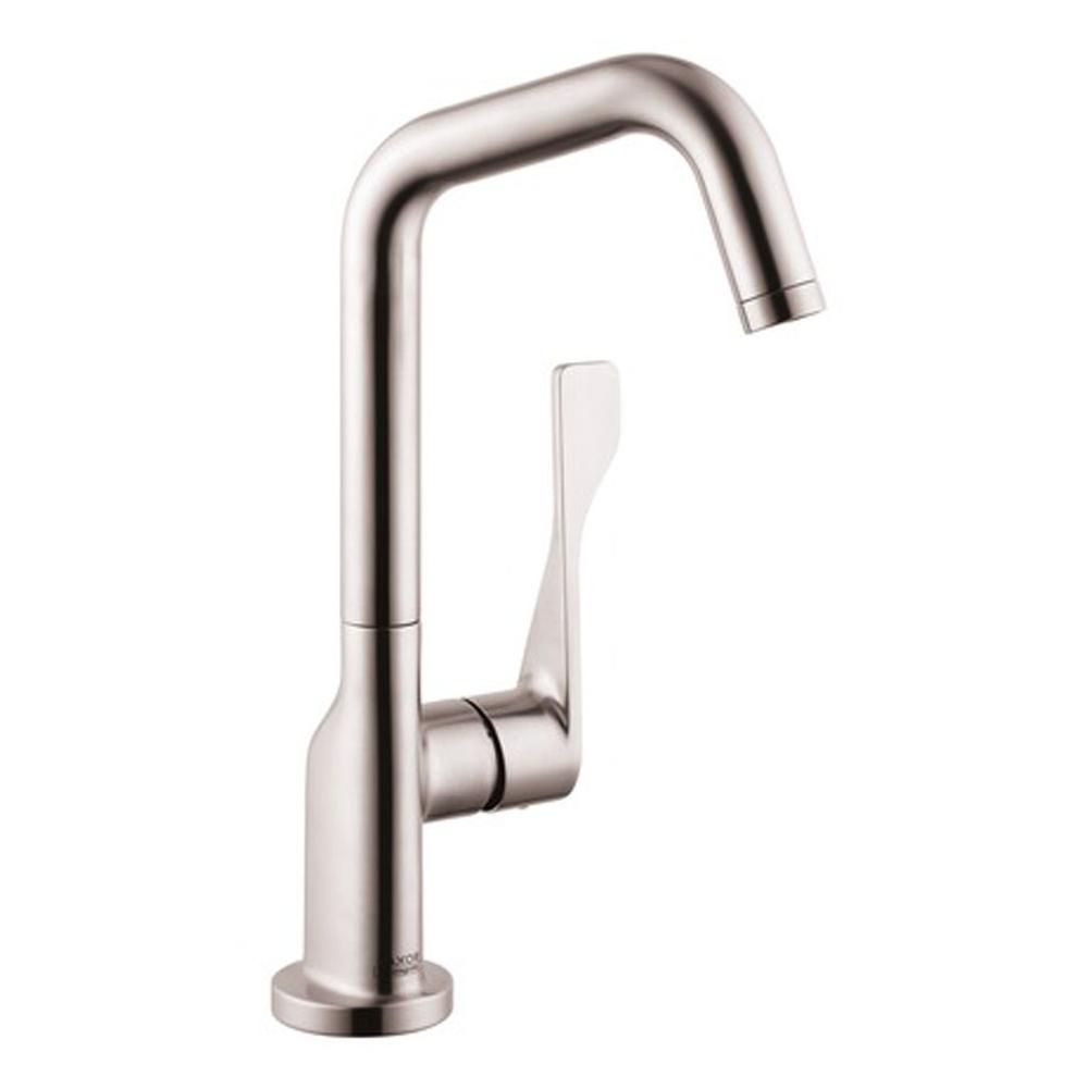 Axor - AXOR Citterio Bar Faucet, 1.5 GPM in Steel Optic - Steel Optic