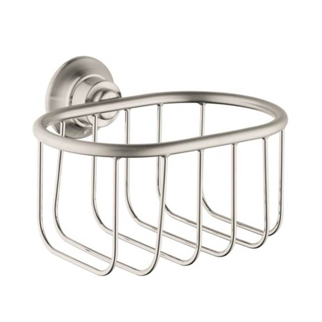 Axor - AXOR Montreux Shower Basket in Brushed Nickel - Brushed Nickel