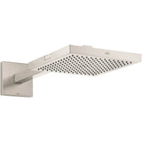 Axor - AXOR ShowerSolutions Showerhead 240 1-Jet with Showerarm Trim, 2.5 GPM in Brushed Nickel - Brushed Nickel