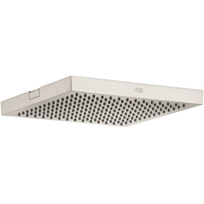 Axor - AXOR ShowerSolutions Showerhead 240 1-Jet, 2.5 GPM in Brushed Nickel - Brushed Nickel