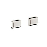Axor - AXOR Universal SoftSquare Cover for Rail (2 Pieces) in Brushed Nickel - Brushed Nickel
