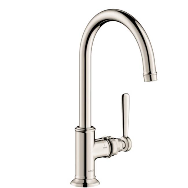 Axor - AXOR Montreux Single-Hole Faucet 210, 1.2 GPM in Polished Nickel - Polished Nickel