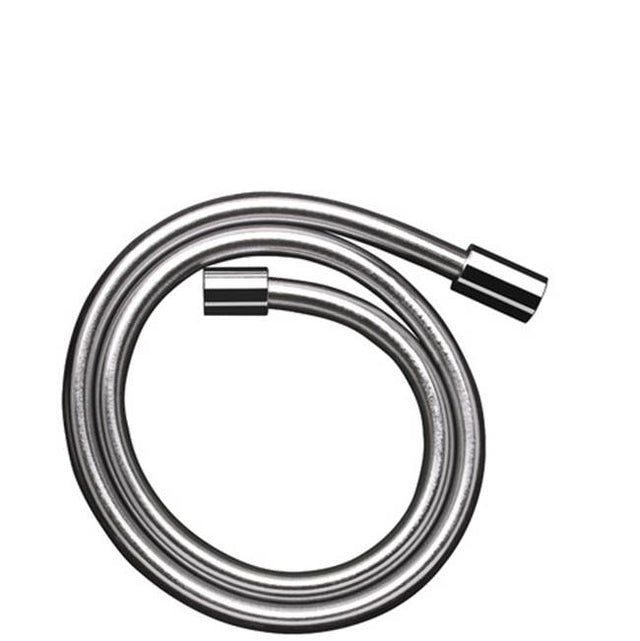 Axor - AXOR ShowerSolutions Techniflex Hose with Cylindrical Nut, 49'' in Chrome - Chrome