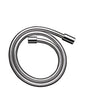 Axor - AXOR ShowerSolutions Techniflex Hose with Cylindrical Nut, 49'' in Chrome - Chrome