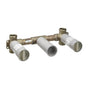 Axor - Rough, Wall-Mounted Widespread Faucet