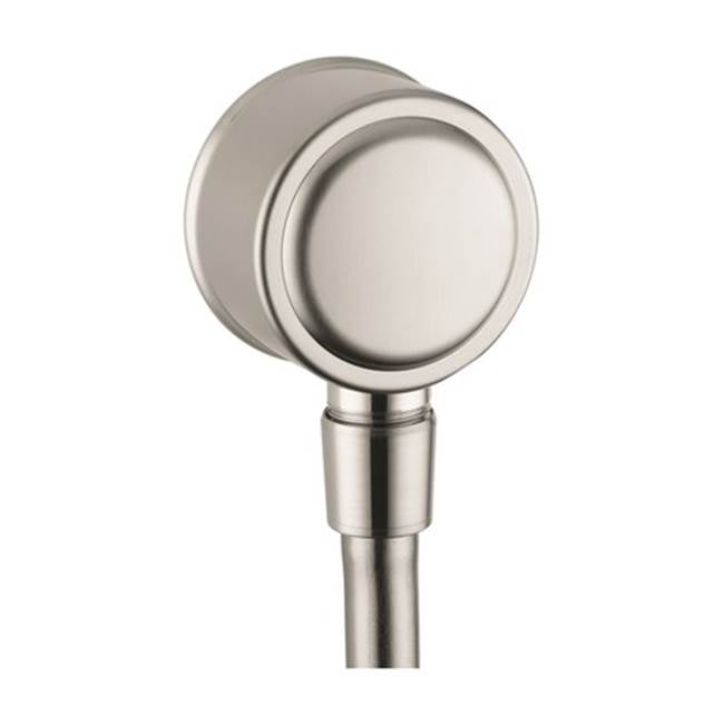 Axor - AXOR Montreux Wall Outlet with Check Valves in Brushed Nickel - Brushed Nickel