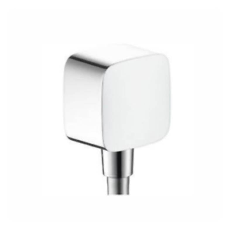Axor - AXOR ShowerSolutions Wall Outlet SoftCube with Check Valves in Chrome - Chrome