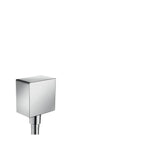 Axor - AXOR ShowerSolutions Wall Outlet Square with Check Valves in Chrome - Chrome