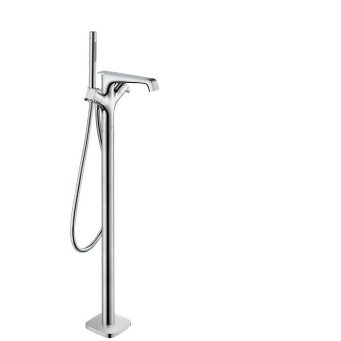 Axor - AXOR Citterio E Thermostatic Freestanding Tub Filler Trim with 1.75 GPM Handshower in Chrome - Chrome