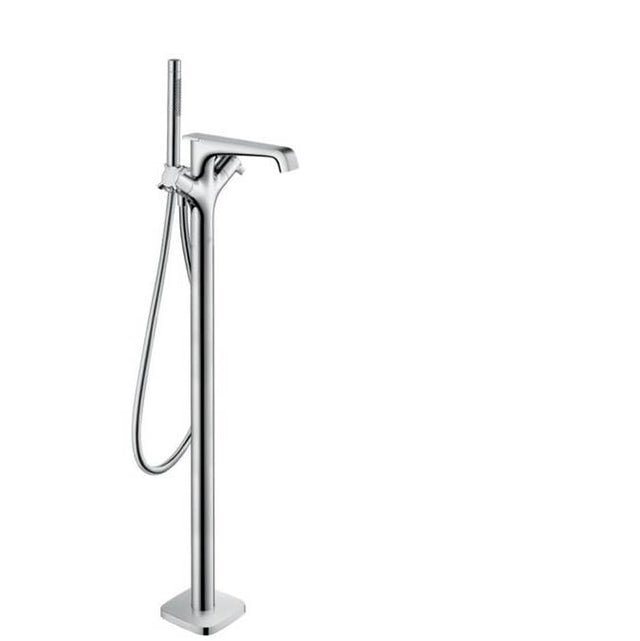 Axor - AXOR Citterio E Thermostatic Freestanding Tub Filler Trim with 1.75 GPM Handshower in Chrome - Chrome