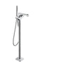 Axor - AXOR Citterio E Thermostatic Freestanding Tub Filler Trim with 1.75 GPM Handshower in Chrome - Chrome