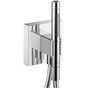 Axor - AXOR ShowerSolutions Handshower Holder with Outlet 5'' x 5'' with Handshower, 1.75 GPM in Chrome - Chrome
