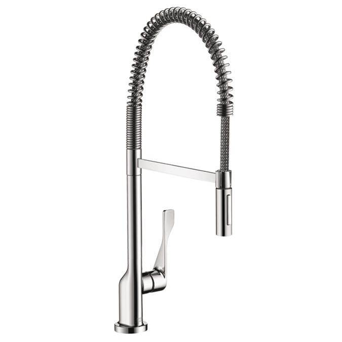 Axor - AXOR Citterio Semi-Pro Kitchen Faucet 2-Spray, 1.5 GPM in Chrome - Chrome