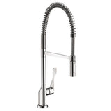 Axor - AXOR Citterio Semi-Pro Kitchen Faucet 2-Spray, 1.5 GPM in Chrome - Chrome