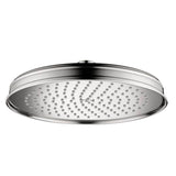 Axor - AXOR Montreux Showerhead 240 1-Jet, 1.75 GPM in Chrome - Chrome