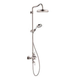 Axor - AXOR Montreux Showerpipe 240 1-Jet, 1.8 GPM in Polished Nickel - Polished Nickel