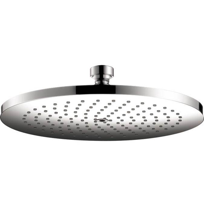 Axor - AXOR Starck Showerhead 240 1-Jet, 1.75 GPM in Brushed Nickel - Brushed Nickel