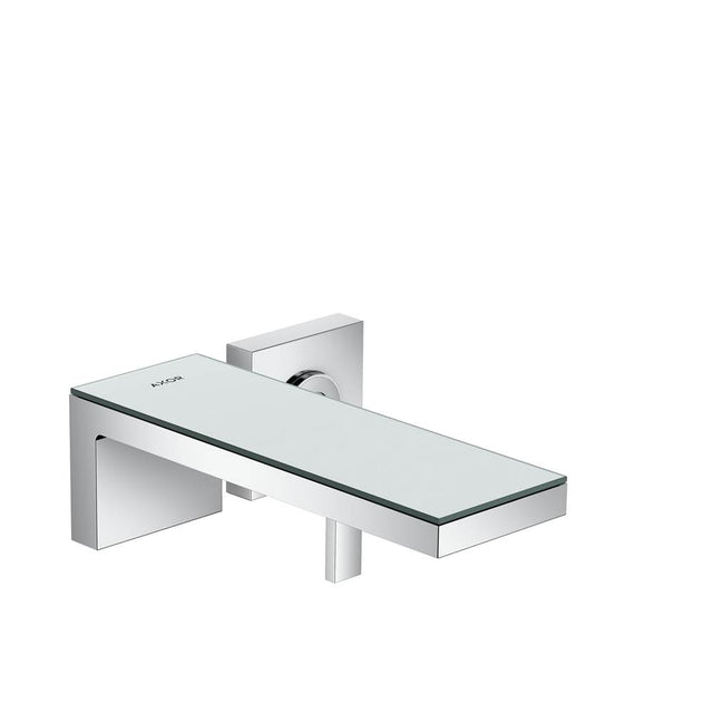 Axor - AXOR MyEdition Wall-Mounted Single-Handle Faucet Trim, 1.2 GPM in Chrome / Mirror Glass - Chrome / Mirror Glass
