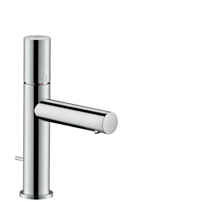 Axor - AXOR Uno Single-Hole Faucet 110 with Zero Handle and Pop-Up Drain, 1.2 GPM in Chrome - Chrome