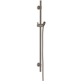 Axor - AXOR Montreux Wallbar 32'' in Brushed Black Chrome - Brushed Black Chrome