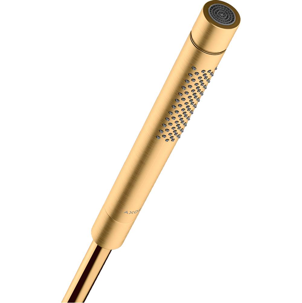 Axor - AXOR Starck Baton Handshower 2-Jet, 1.75 GPM in Brushed Gold Optic - Brushed Gold Optic