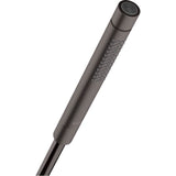 Axor - AXOR Starck Baton Handshower 2-Jet, 1.75 GPM in Brushed Black Chrome - Brushed Black Chrome
