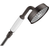Axor - AXOR Montreux Handshower 100 1-Jet, 2.5 GPM in Brushed Black Chrome - Brushed Black Chrome